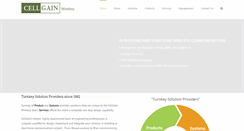 Desktop Screenshot of cellgain.com